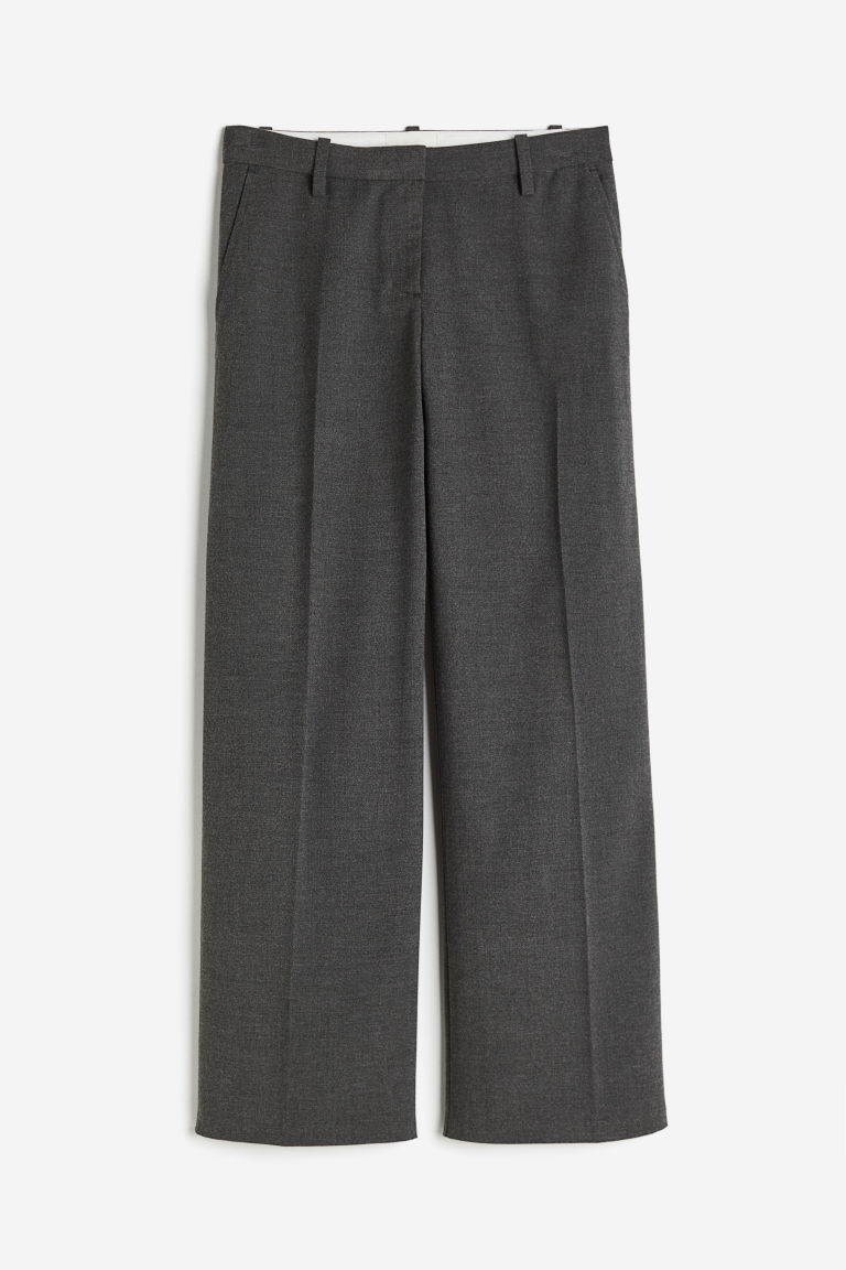 H & M - Tailored trousers - Grey | H&M (UK, MY, IN, SG, PH, TW, HK)