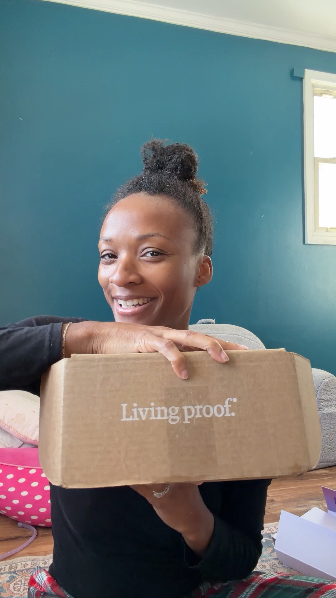 Package from Living Proof Curly Line