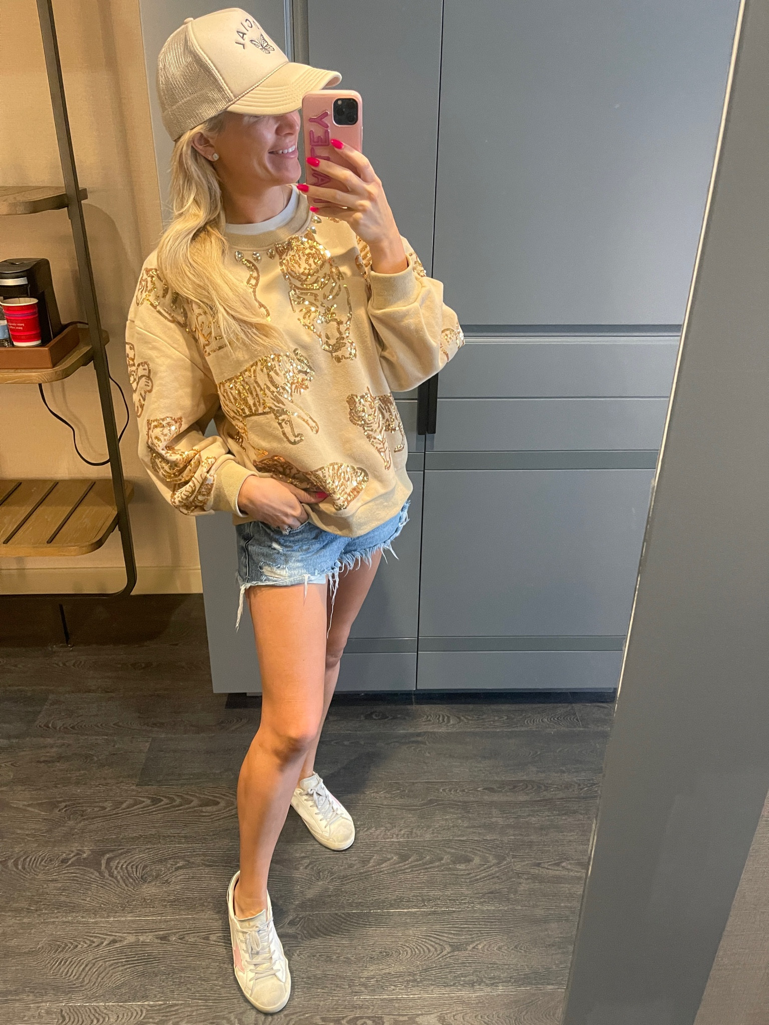 Queen of Sparkles Tiger Sweatshirt 

Travel Outfit 

#LTKTravel