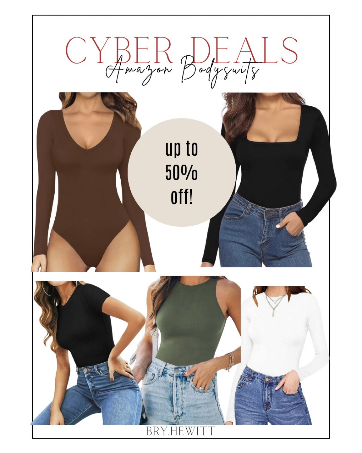50% off linked bodysuits! 🤍 

Cyber deals / Black Friday deals / cyber week deals / cyber sales / BF sales / Amazon deals / Amazon cyber week / Amazon Black Friday deals 

#LTKCyberweek #LTKunder50 #LTKsalealert