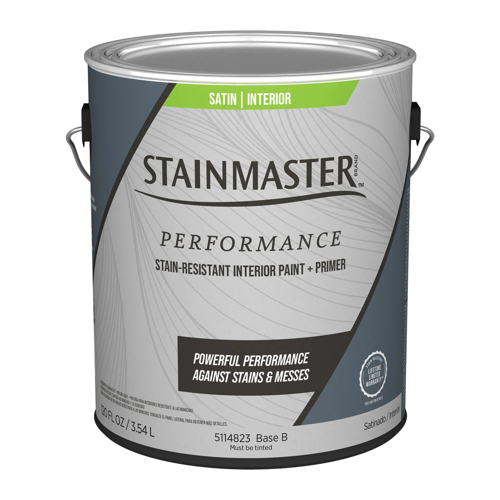 STAINMASTER Performance Satin Base Tintable Acrylic Interior Paint + Primer (1-Gallon) | Lowe's