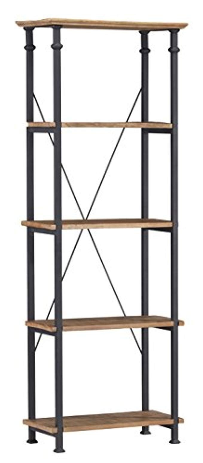 Homelegance 3228-12 Bookcase Shelves, Brown/Black | Amazon (US)
