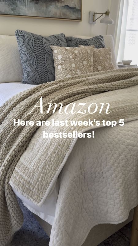 Amazon bestsellers // cozy home finds for the bedroom // 2 piece knit set // candle warmer and diva candle // walking pad // laundry detergent 

#LTKhome #LTKfindsunder100 #LTKfindsunder50