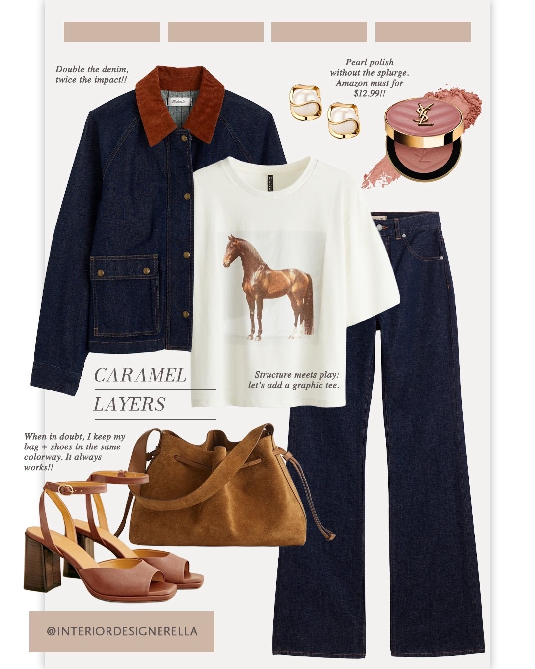 Carmel Layers for Fall!✨ Share this post with a friend!!🤗 Click on the “Fall OOTD” collection on my LTK to shop this post and more!🤗 Have an amazing day!! Xo!!

#LTKShoeCrush #LTKStyleTip #LTKItBag