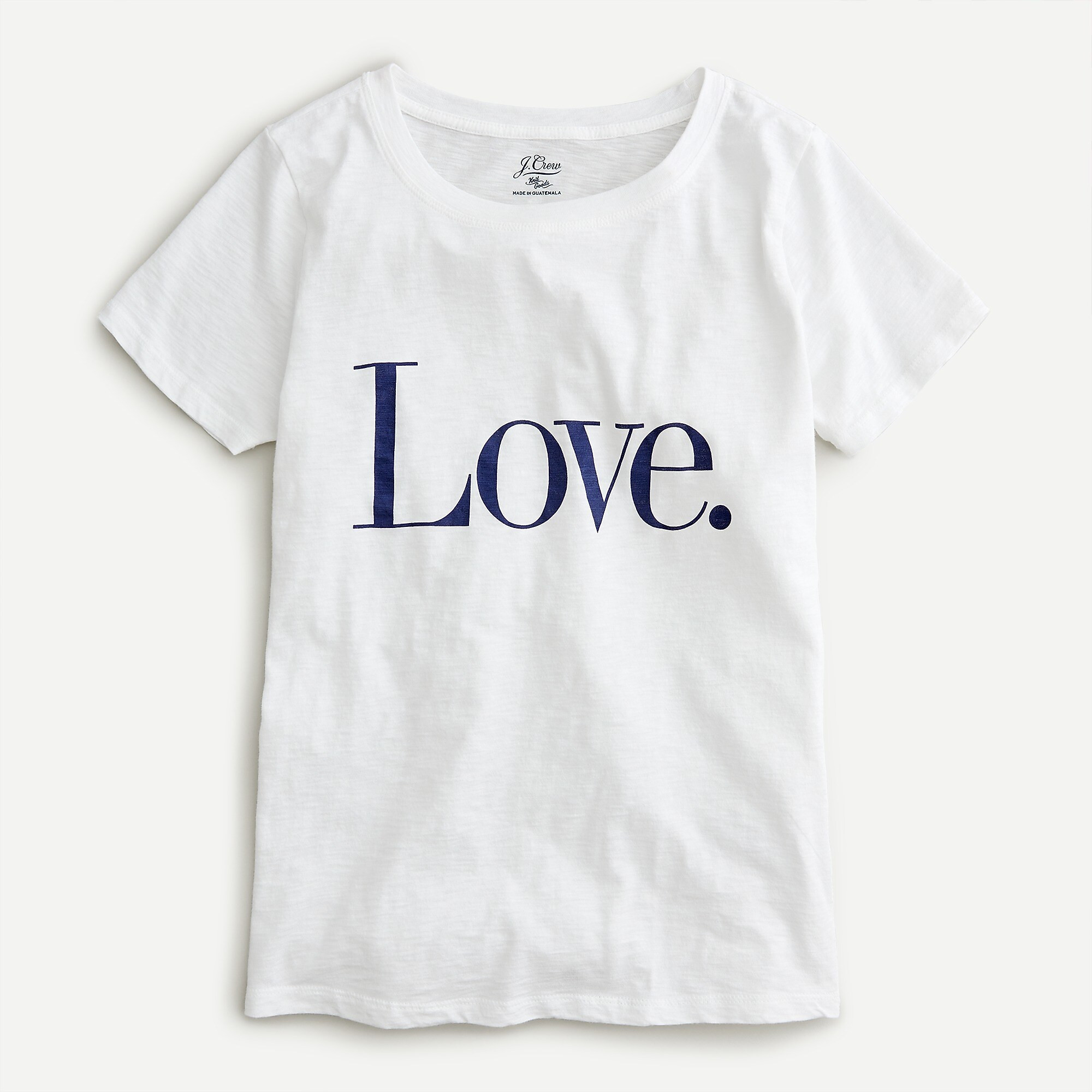 Vintage cotton "Love" T-shirt | J. Crew US