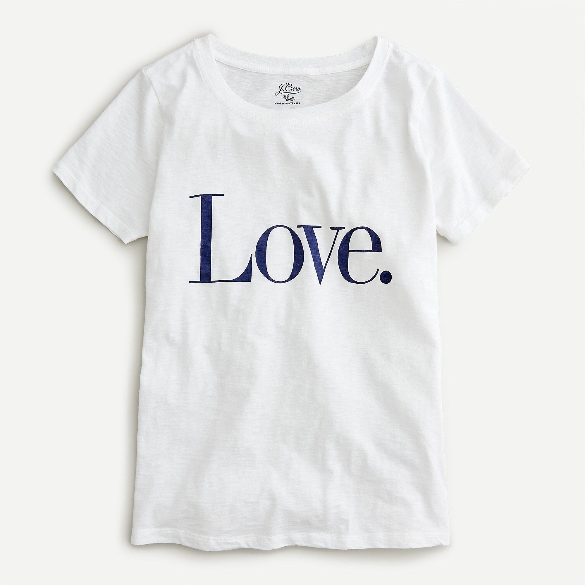 Vintage cotton "Love" T-shirt | J.Crew US