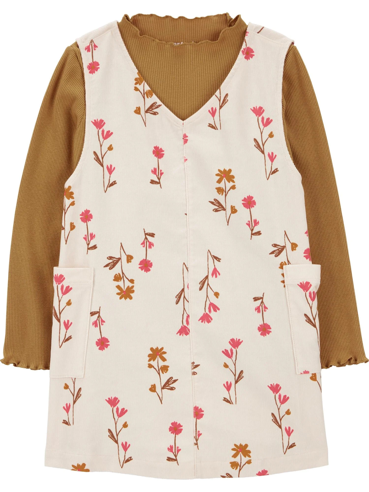 Carter's Child of Mine Toddler Girl Dress, 2-Piece, Sizes 12M-5T | Walmart (US)