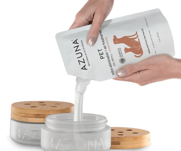 Luxe Glass Pet Odor Eliminator 2 Room Kit | Azuna