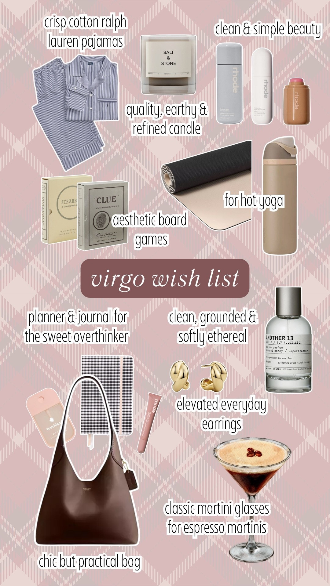 holiday wish list. christmas wish list. virgo. 

#LTKCyberWeek #LTKHoliday #LTKGiftGuide