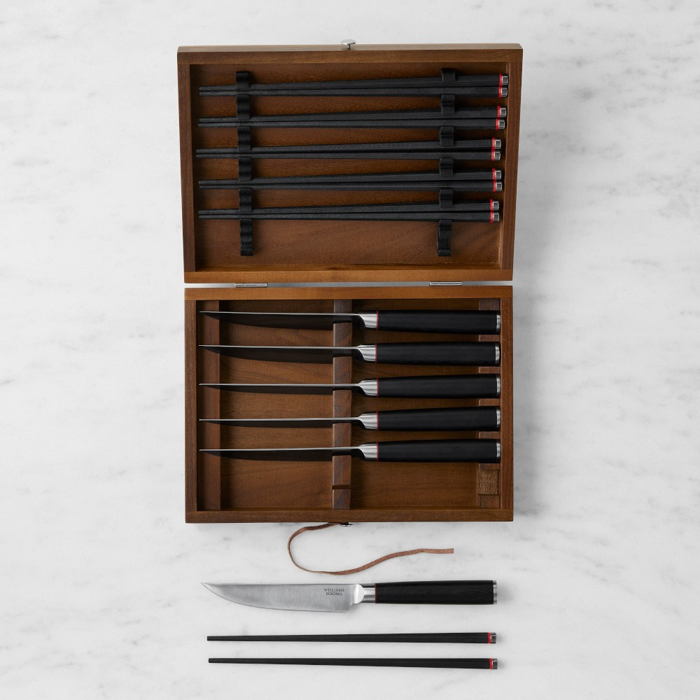 Williams Sonoma Chopsticks and Steak Knife, Set of 12 | Williams-Sonoma