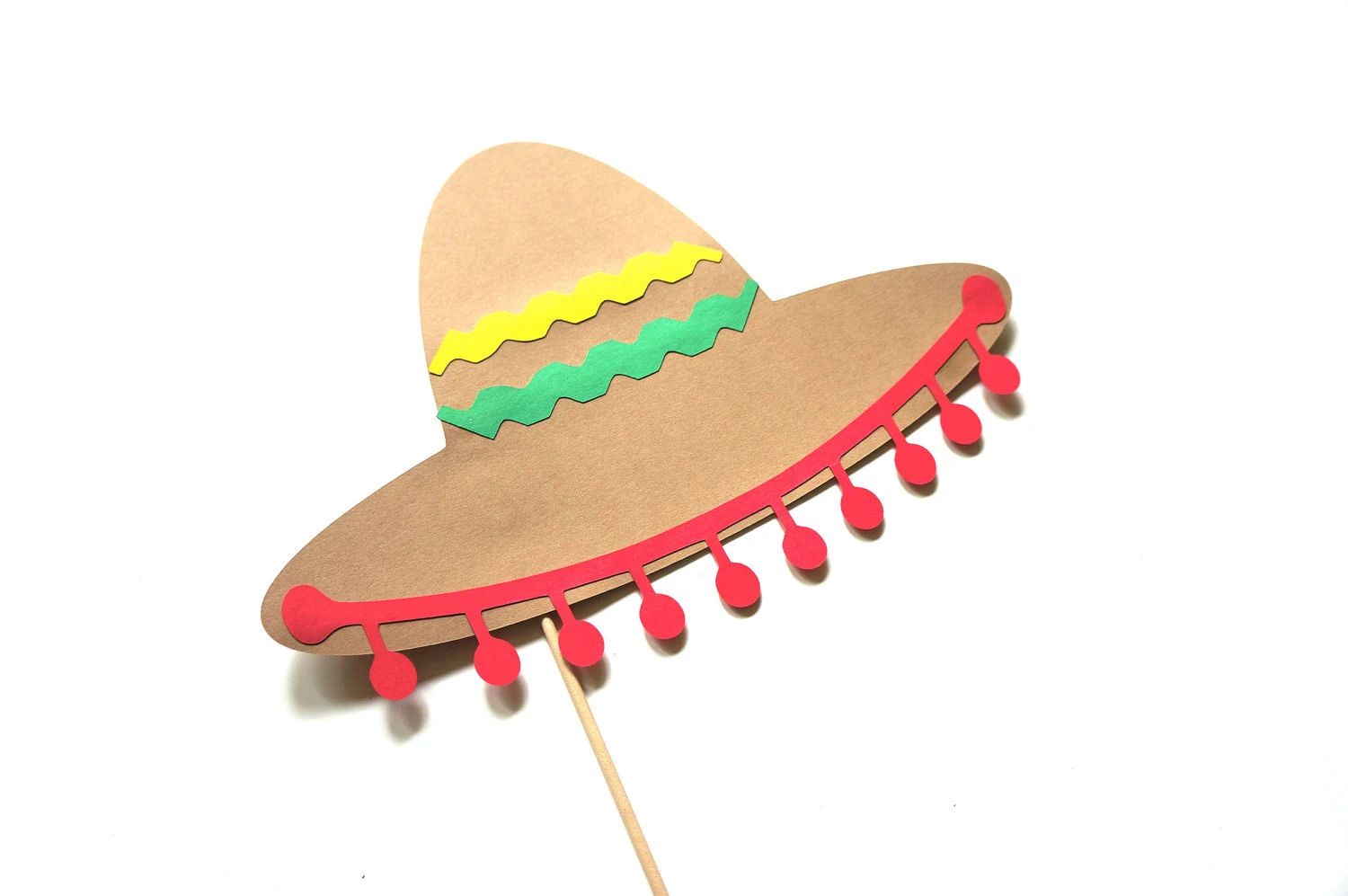 Sombrero Hat Photo Booth Props  Cinco De Mayo  Mexican Photobooth Props | Etsy (US)