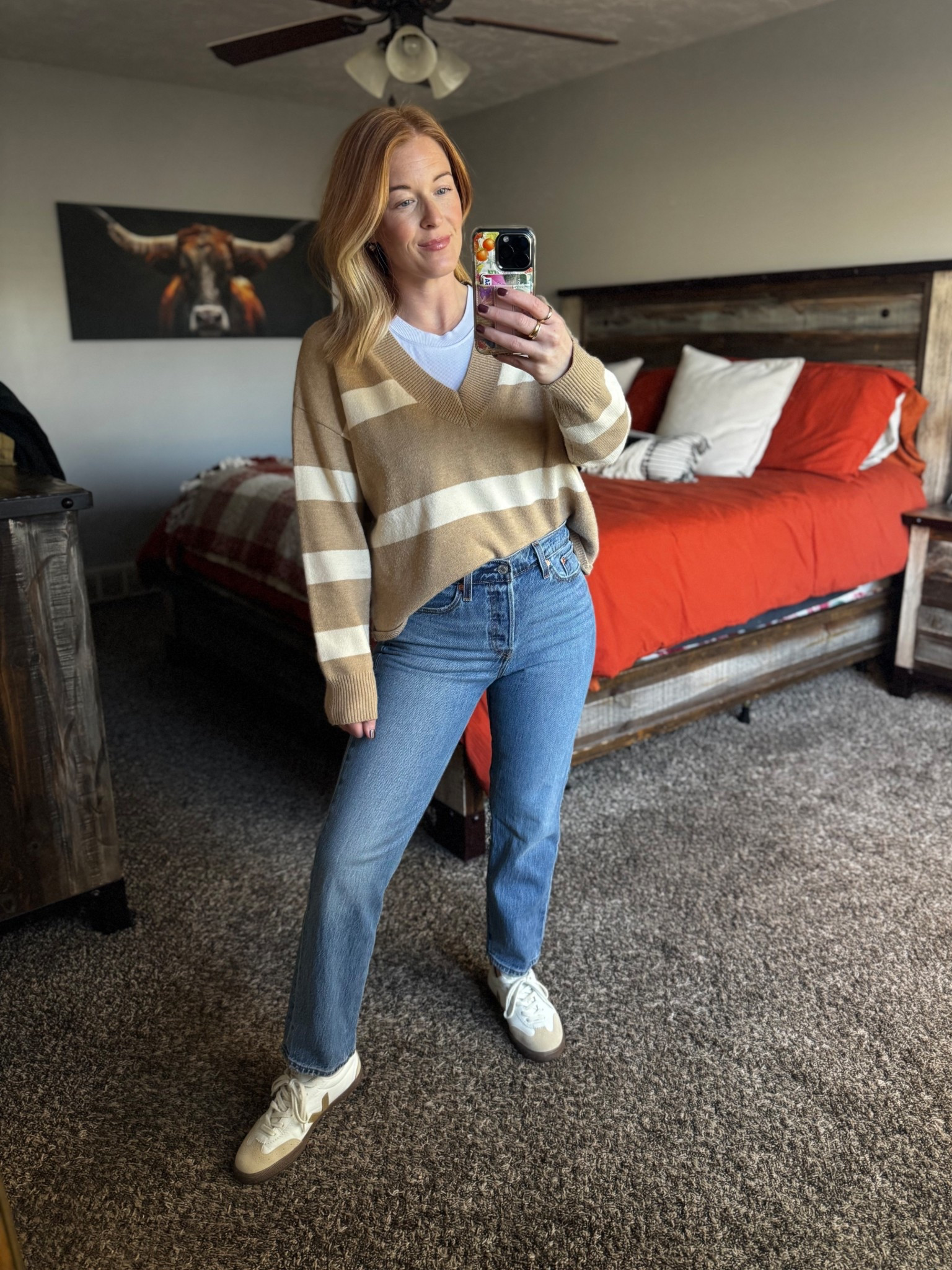 Tank is a XS
Top is sold out but linking similar & more affordable options
Jeans I size up one size to a 26w x 28L
Shoes are true size 38 (7.5) these exact ones are old so I’m linking similar pair by same brand!

#LTKSeasonal
