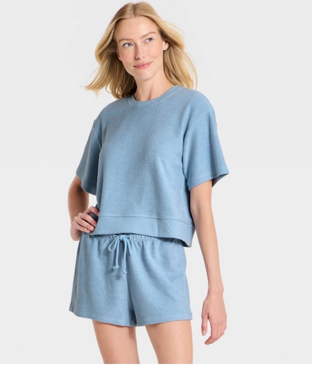 Matching set on sale under $40 
I wear xs in bottoms and small on top

#LTKOver40 #LTKmomlife #LTKSaleAlert