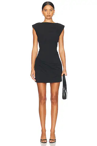 Bateau Tuck Mini Dress | FWRD 