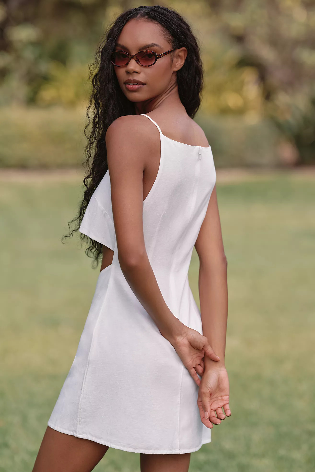 LSPACE Racquel Cutout Mini Dress | Anthropologie (US)