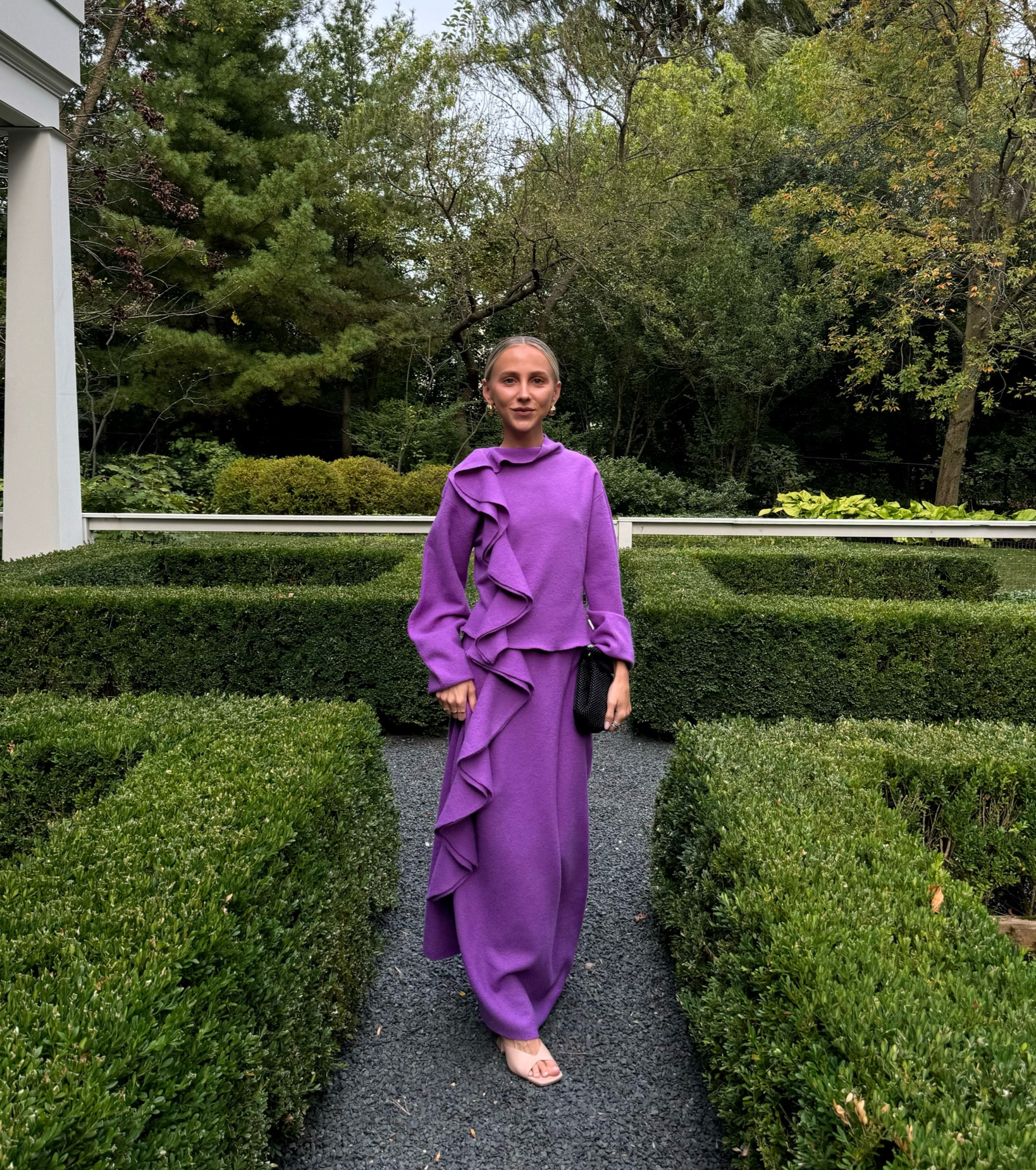 Wedding rehearsal dinner look #ullajohnson #purpledress #fallcolors #weddingguest 

#LTKWedding #LTKStyleTip #LTKParties