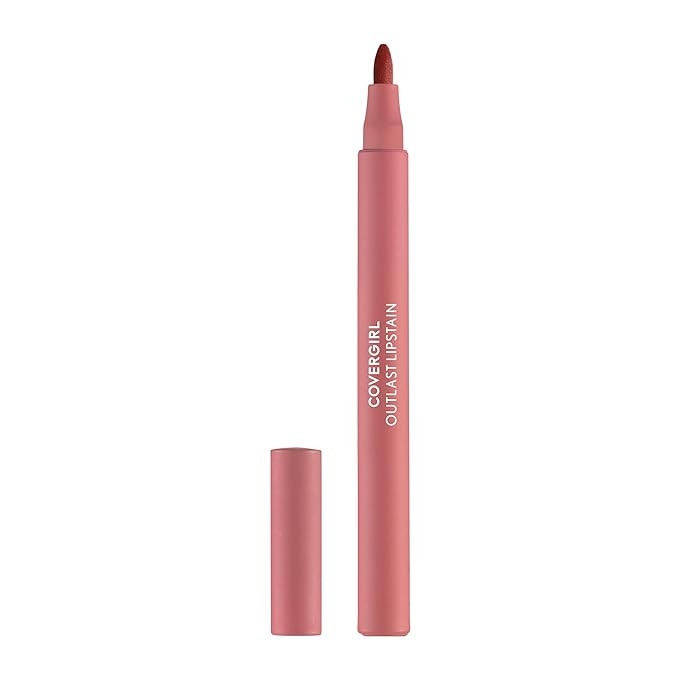 COVERGIRL Outlast, 10 Sugey Girl, Lipstain, Smooth Application, Precise Pen-Like Tip, Transfer-Pr... | Amazon (US)