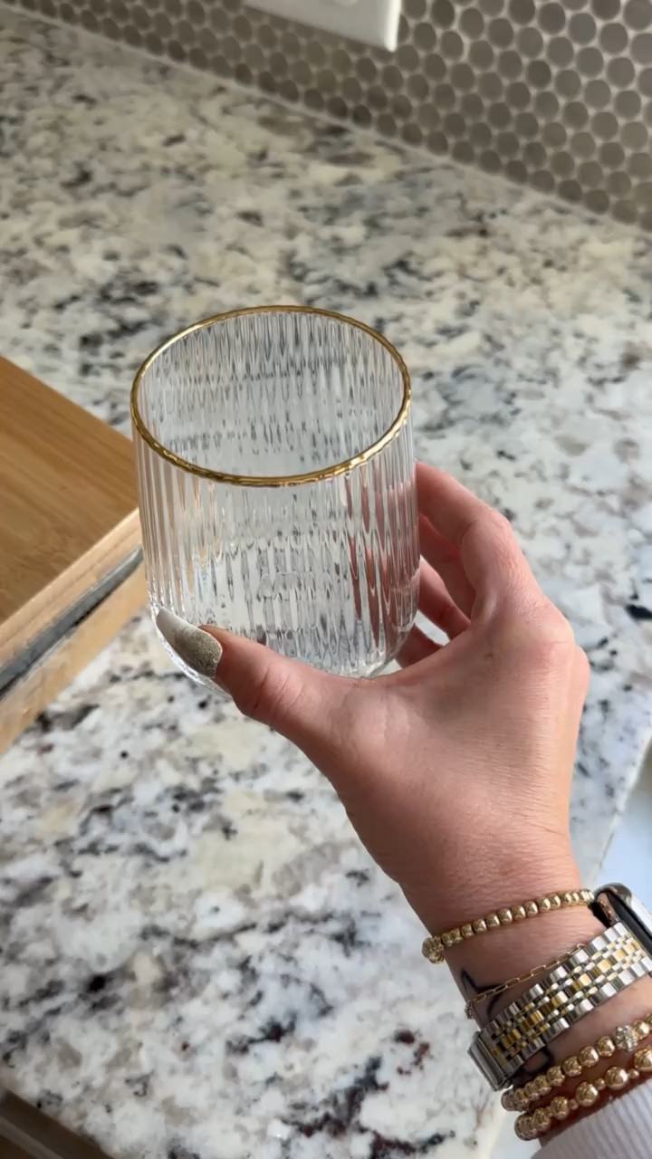 The prettiest glasses ever! Linked below⬇️

#LTKhome #LTKfindsunder50 #LTKstyletip