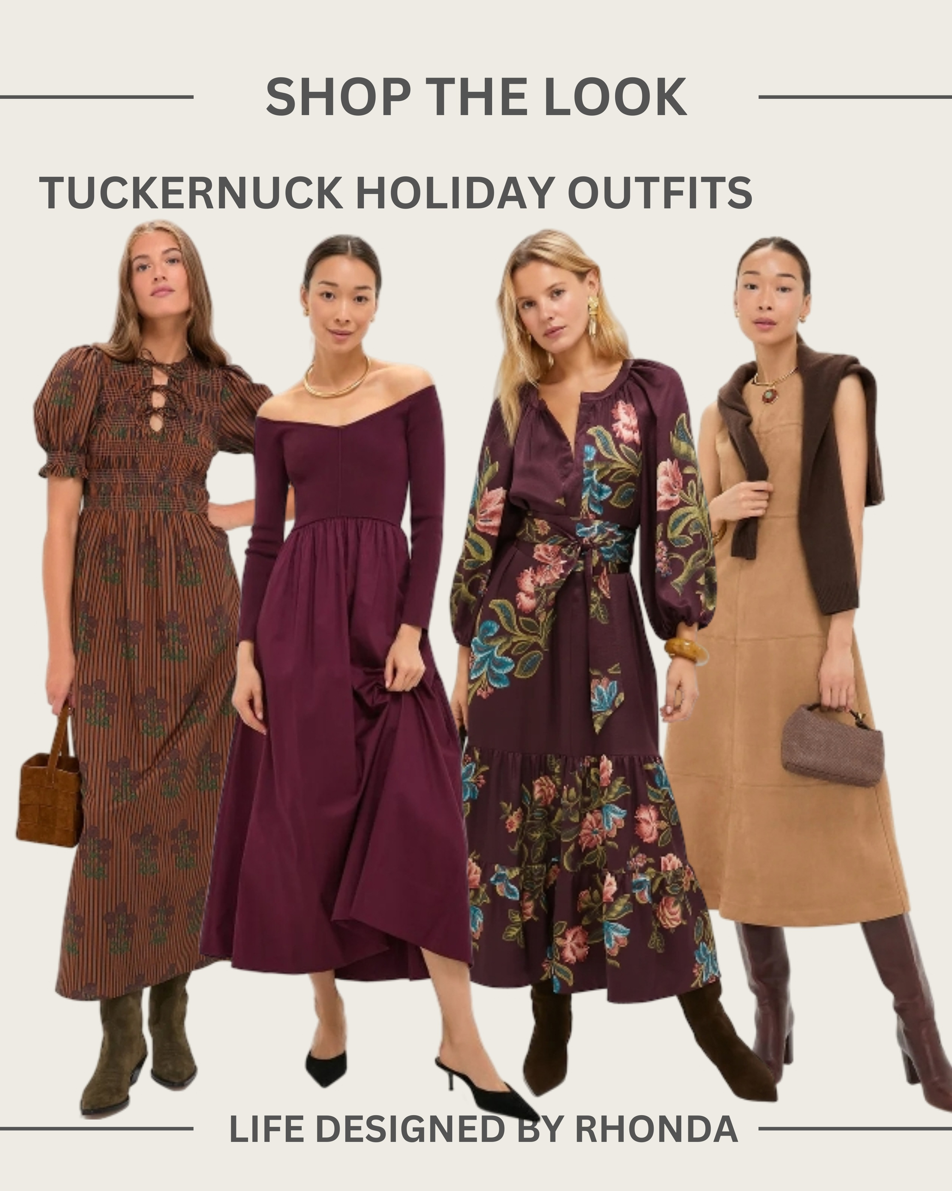 The perfect dress for every party! My Tuckernuck Holiday Dresses roundup is here, featuring elegant, festive, and fun styles that are guaranteed to make you shine at any gathering! Tap to shop my top dress picks now! #Tuckernuck #HolidayDresses #FestiveFashion #PartyDress #HolidayStyle #ShopTheLook #WinterFashion #LTKStyle 

 #LTKHoliday #LTKdayinmylife #LTKootd