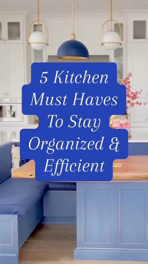 5 Kitchen Must Haves to Stay Organized and Efficient. #spicejars #kitchenorganizer #drawerorganizer 

#LTKhome