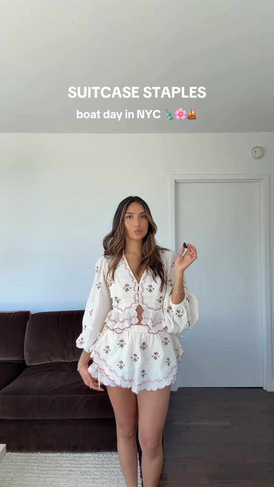 Summer outfit inspo for a boat day in NYC 🌸⛵️🗽

#aguabendita

#LTKgrwm #LTKSeasonal #LTKootd
