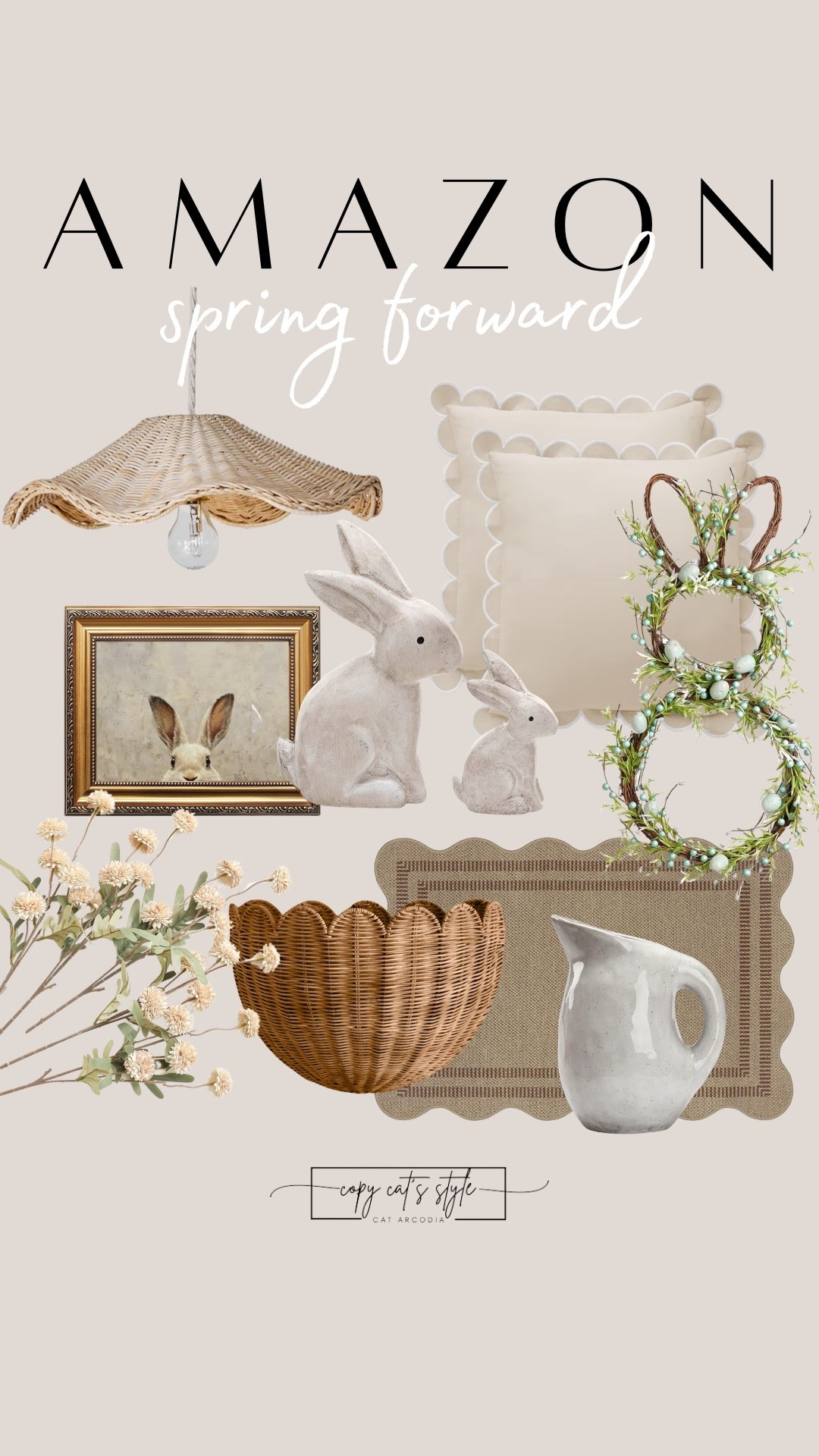 Amazon spring home finds. Amazon Easter 🐣 

#LTKSeasonal #LTKSaleAlert #LTKHome