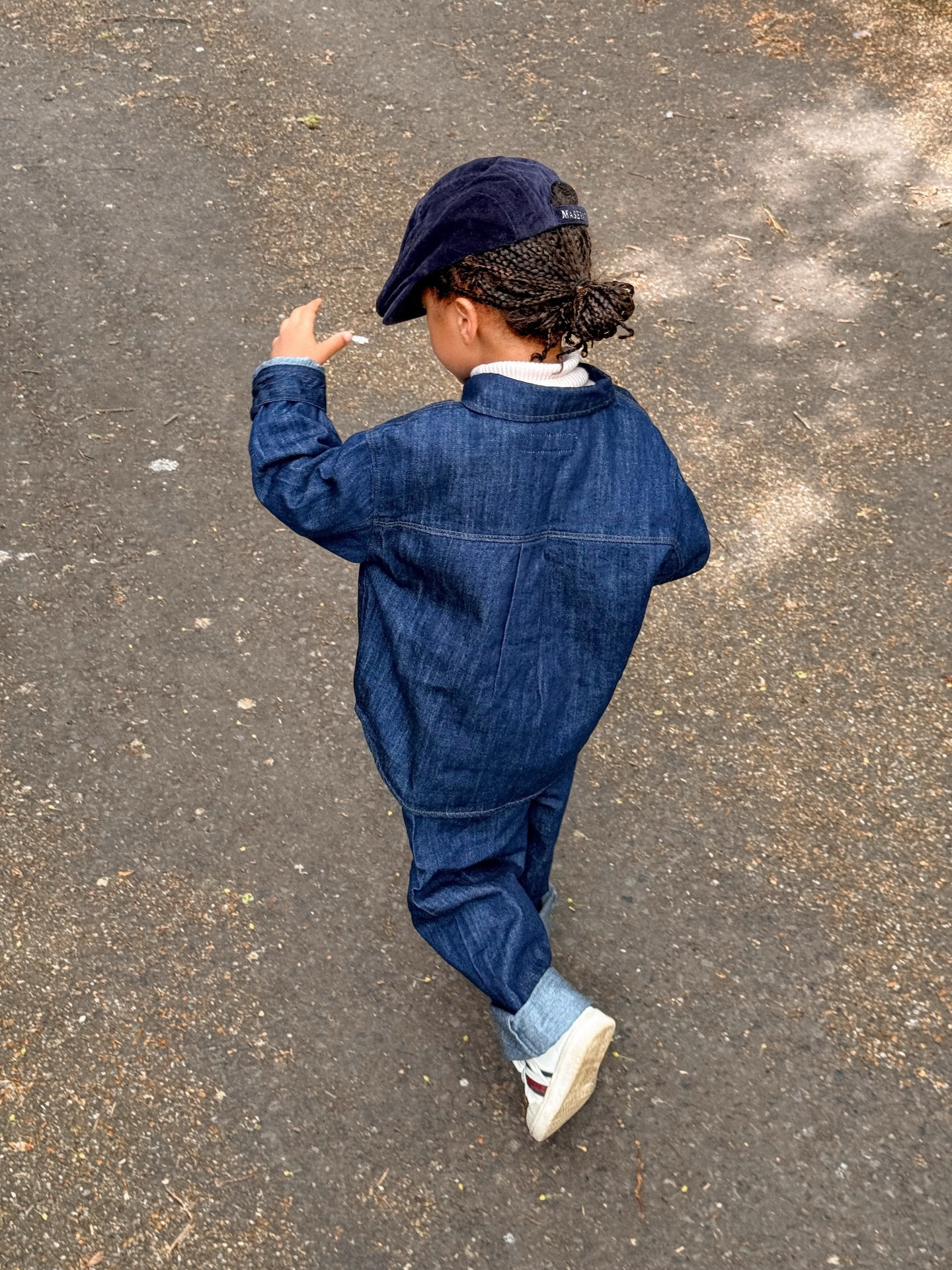 Denim on denim look toddler boy outfit 

#ootd #toddlerstyle