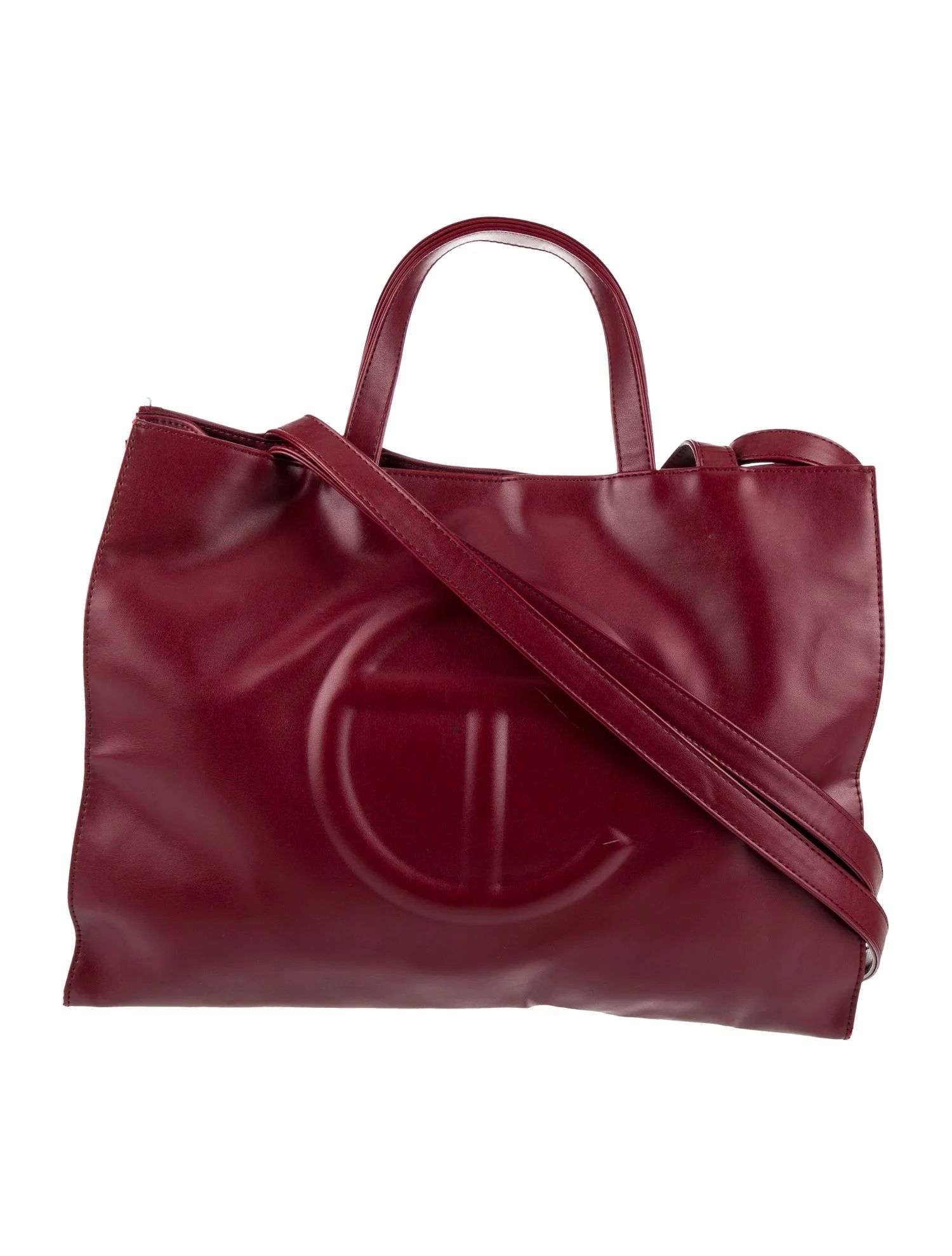 Medium 'Oxblood' Shopping Tote | The RealReal