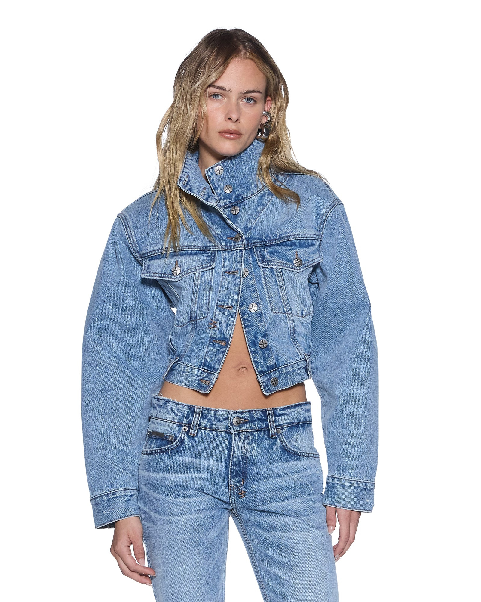 Womens Headline Jacket Mercer Blue Jackets  | Ksubi ++ | Ksubi (US)