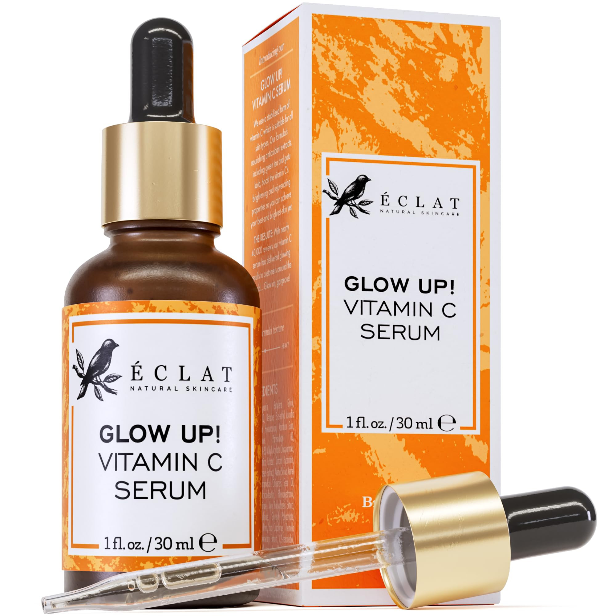 Vitamin C Face Serum - Skin Care for Dark Spots, Vitamin C Serum with Hyaluronic Acid, Ferulic Ac... | Amazon (US)