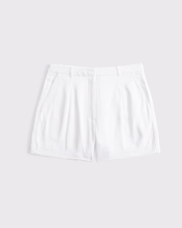 Curve Love High Rise Tailored Short | Abercrombie & Fitch (UK)