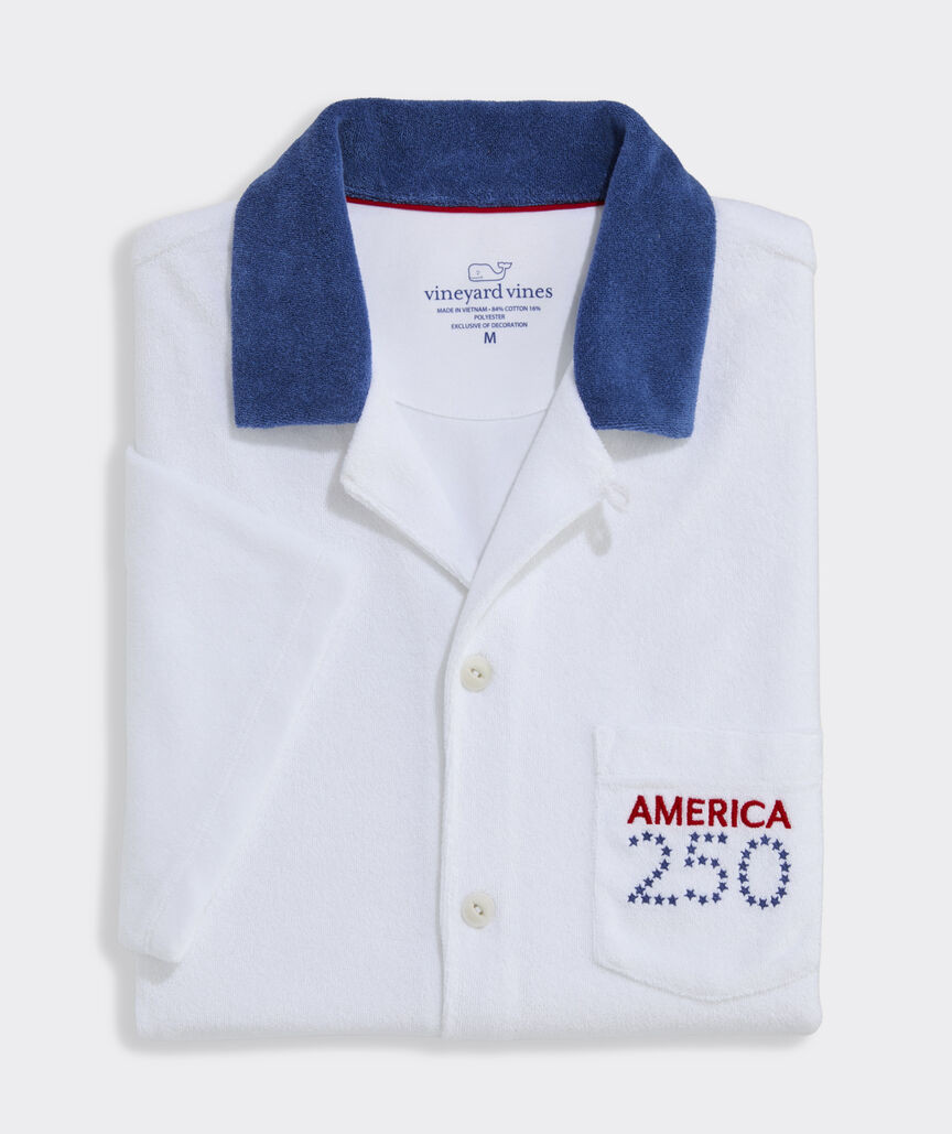 America250 Terry Camp Shirt | vineyard vines