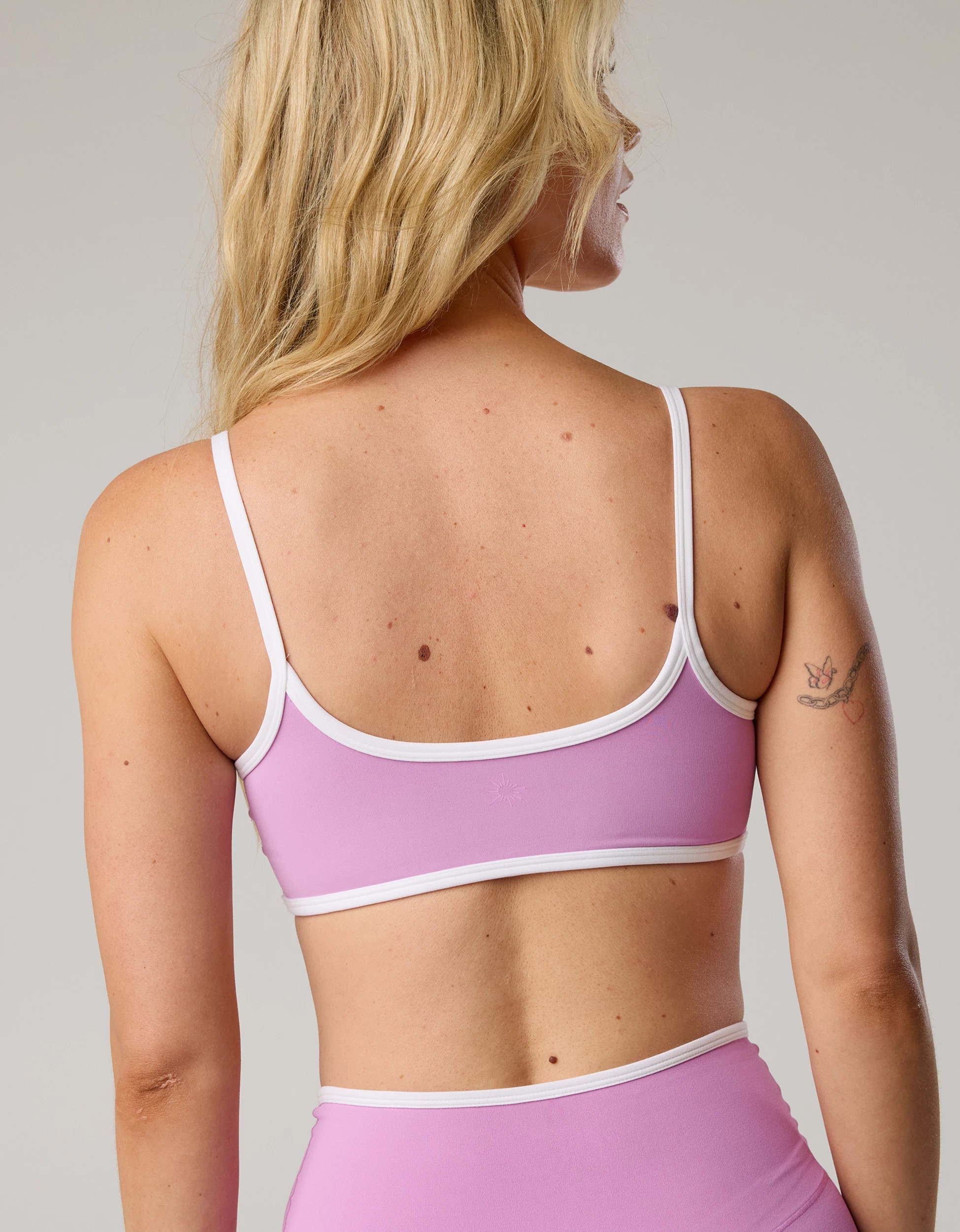 OFFLINE By Aerie Real Me Tipped Scoop Sports Bra | Aerie