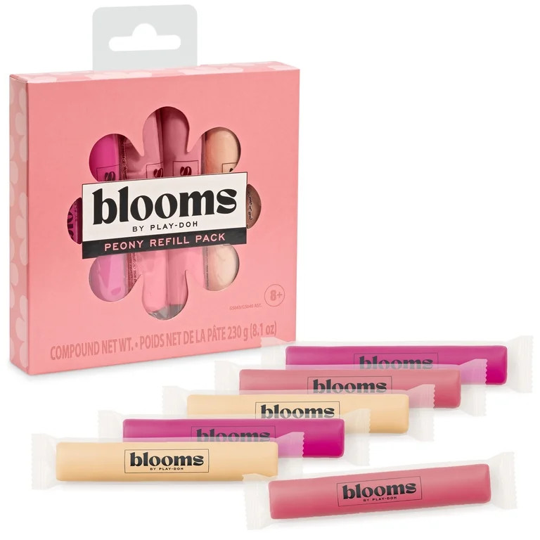 Blooms by Play-Doh Peony Refill Pack for Flower Bouquet Kits (Sold Separately) | Walmart (US)