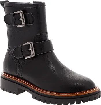 Florence Water-Resistant Leather Boot (Women) | Nordstrom