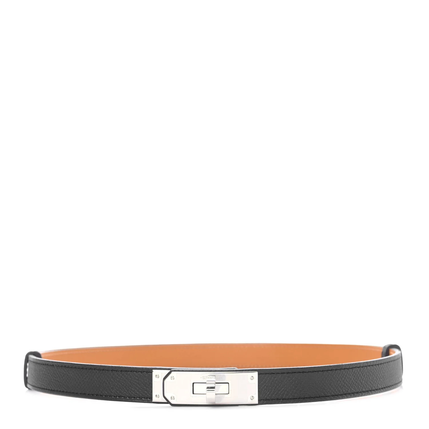 Epsom Kelly Belt Black | FASHIONPHILE (US)