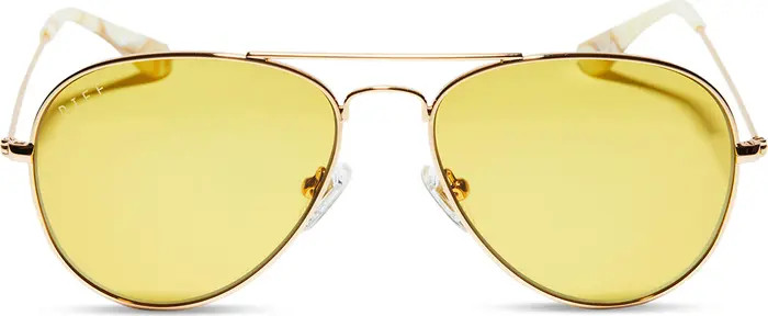 Cruz 49mm Small Aviator Sunglasses | Nordstrom Rack