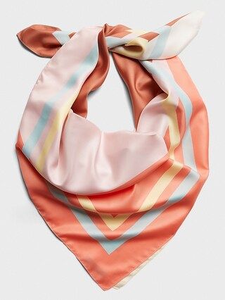 Printed Silky Scarf | Banana Republic Factory