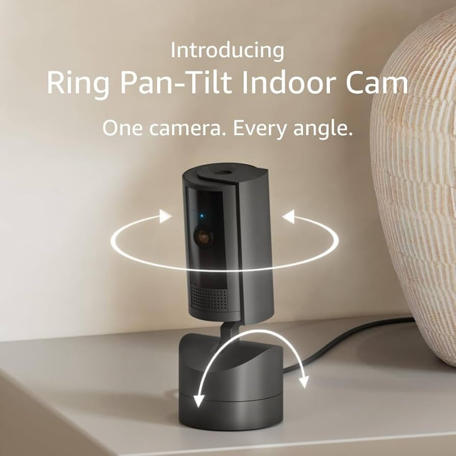 Ring Pan-Tilt Indoor Cam | See all around with 360° pan coverage, HD video, plus Two-Way Talk (2... | Amazon (US)