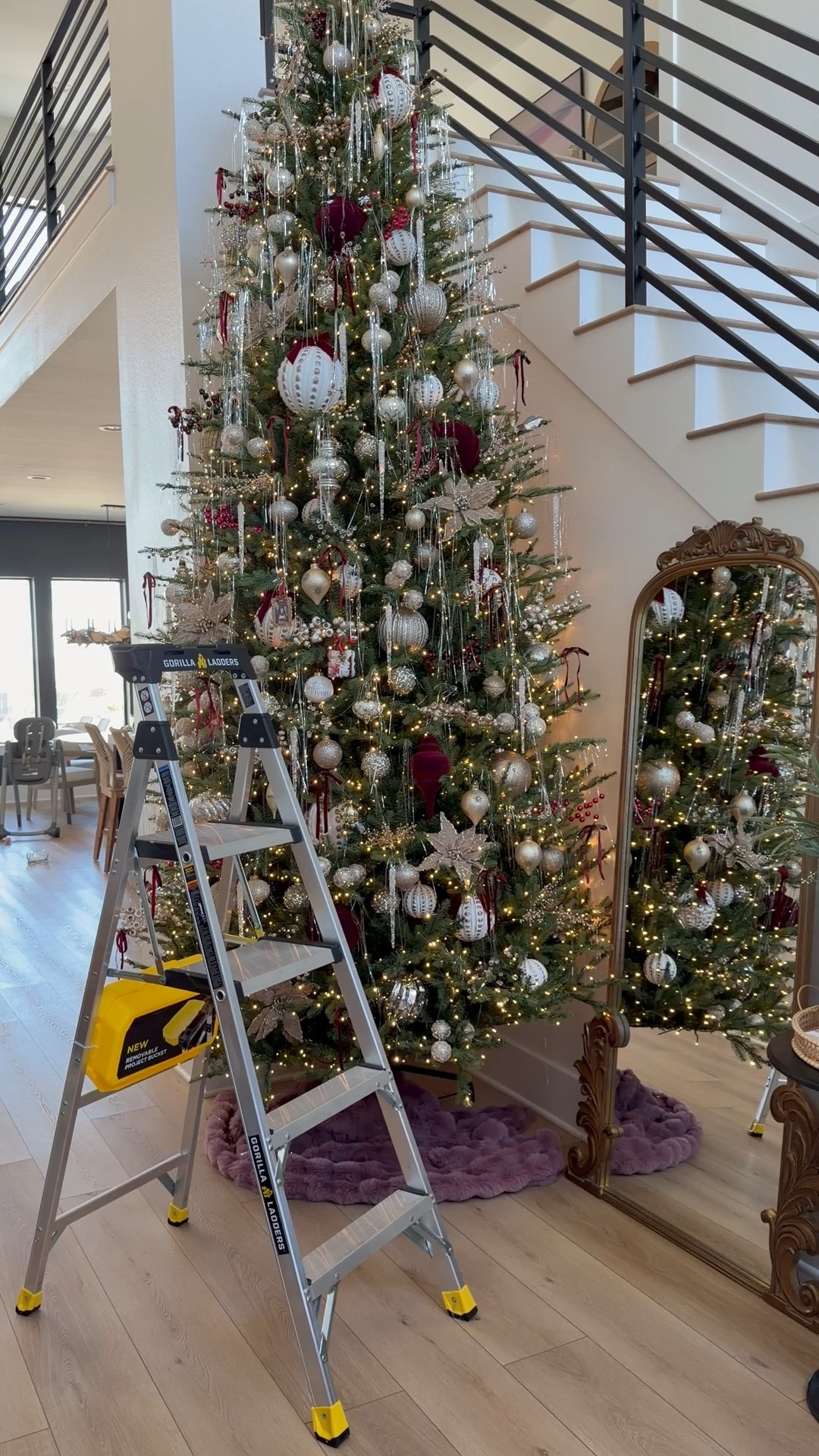 The best sturdy ladder! Worth every penny and it has those platforms to stand on! 

#LTKHome #LTKSeasonal