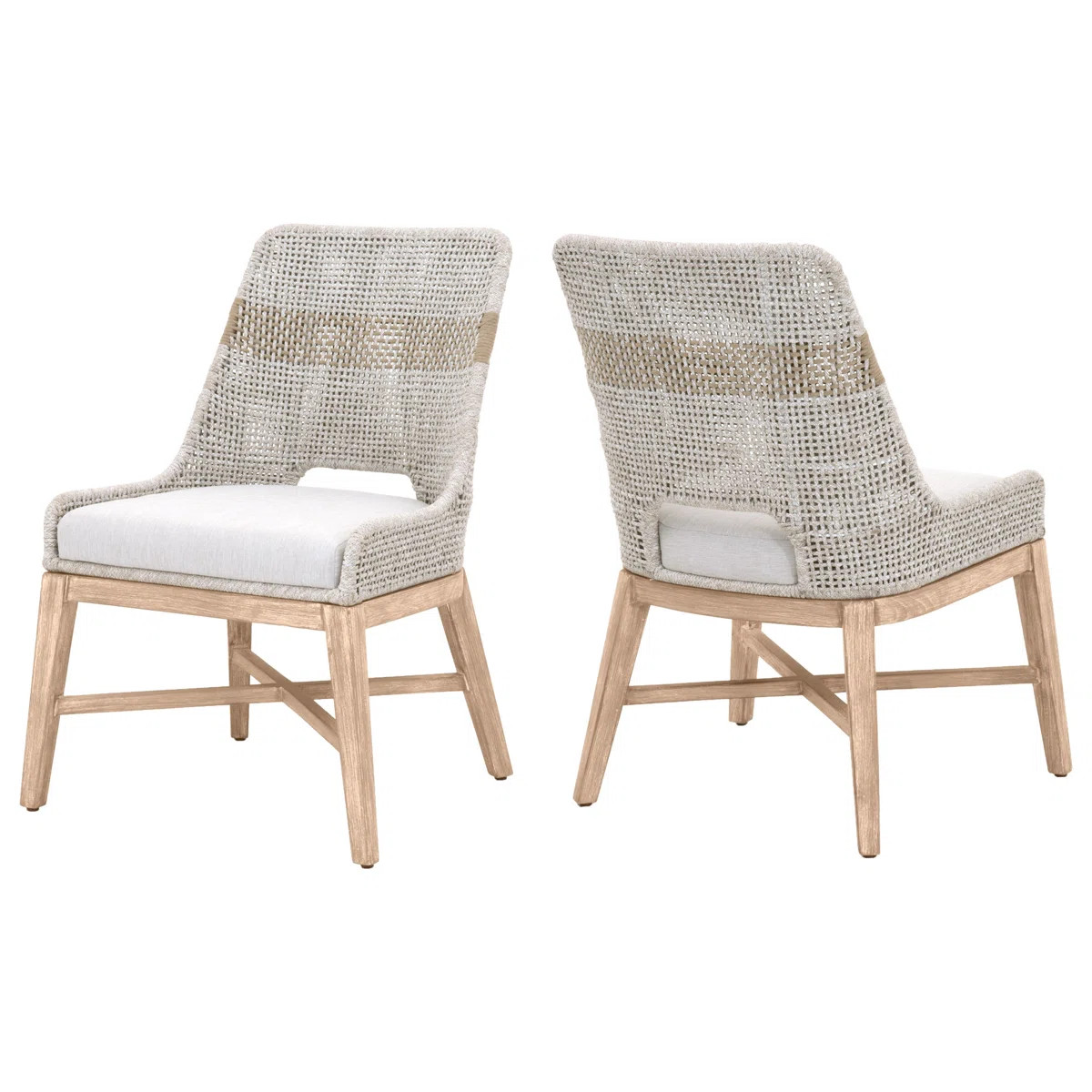 Bowker 18.5'' H Polypropylene / Olefin Upholstered Side Chair (Set of 2) | Wayfair North America