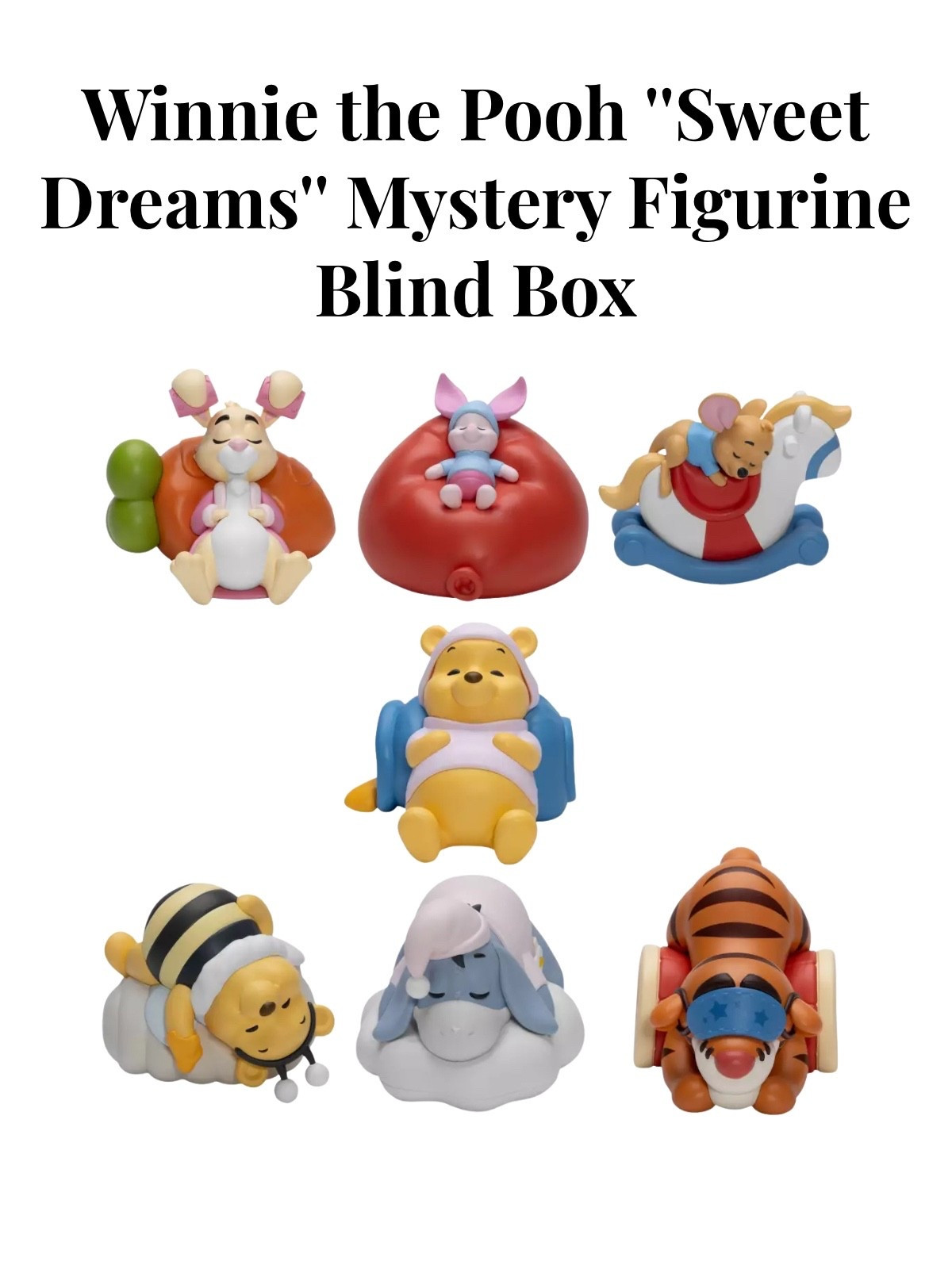 New from Disney Store- Winnie the Pooh ''Sweet Dreams'' Mystery Figurine Blind Box

#LTKHome #LTKSeasonal