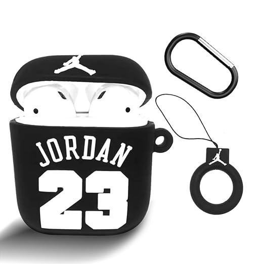 Woocon for Jordan Airpods Case,Kawaii Cute Character Cartoon Silicone Protective Cover Accessorie... | Amazon (US)