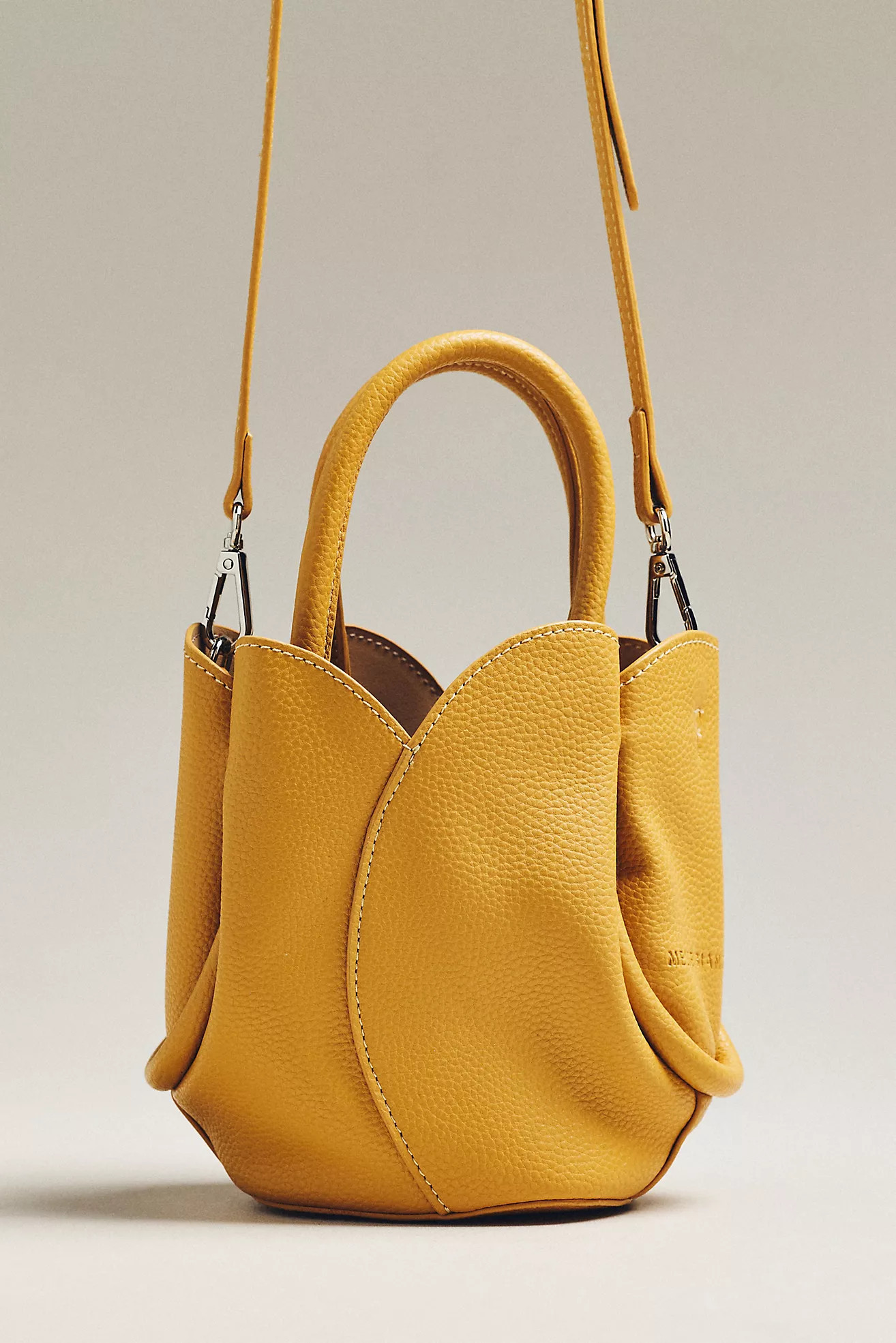 Melie Bianco Tulip Top-Handle Crossbody Mini Tote | Anthropologie (US)