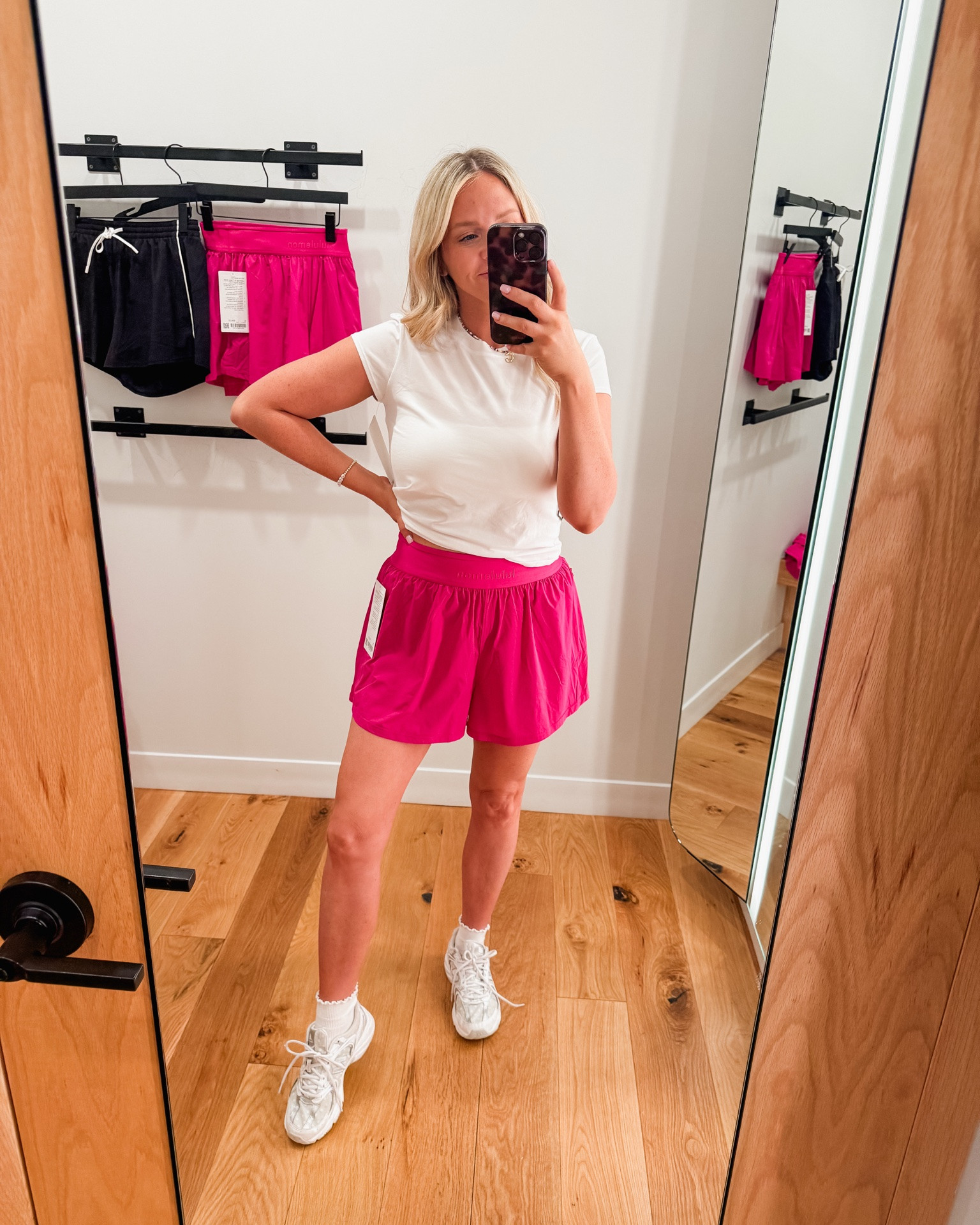 These shorts are so cute! Wearing a M. The small was so tight on my waist 🙃🩷

#LTKActive #LTKootd