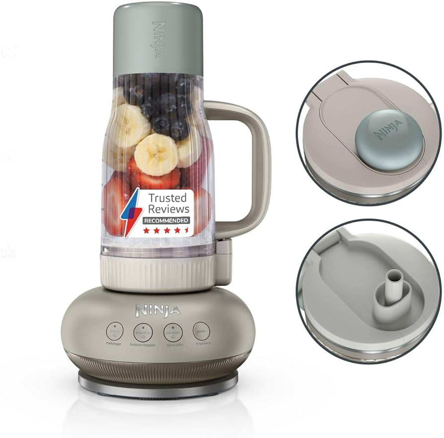 Ninja BlendBoss Blender with Portable Tumbler, Personal Blender with Removeable Travel Tumbler, 3... | Amazon (UK)