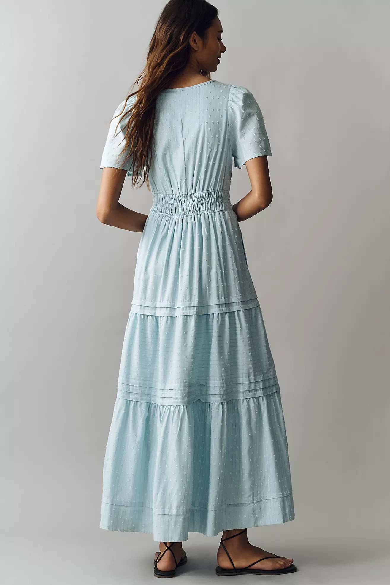 Somerset Lurex Maxi Dress | Anthropologie (US)