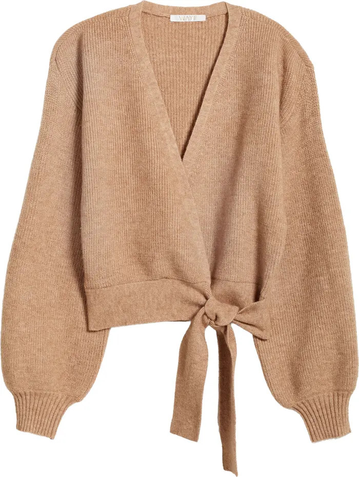 WAYF Sterling Wrap Sweater | Nordstrom | Nordstrom