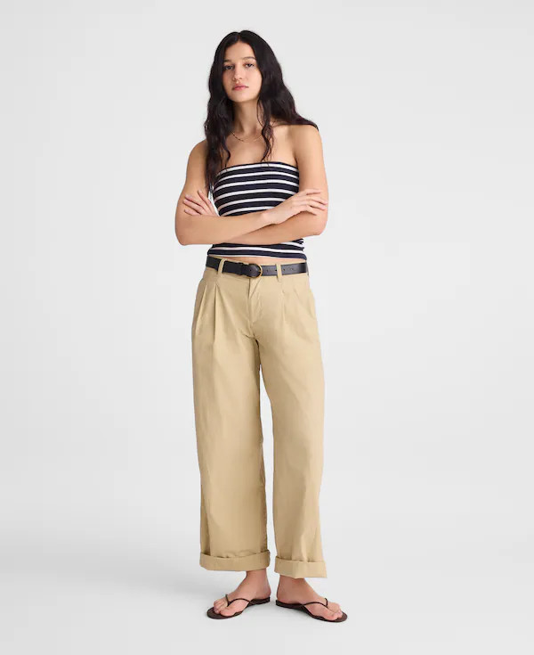 The Everyday Trouser in Poplin | Madewell