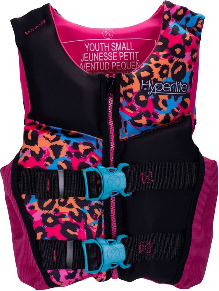 Hyperlite Indy CGA Girls Wakeboard Vest Pink/Black Sz S (50 to 75lbs) | Amazon (US)
